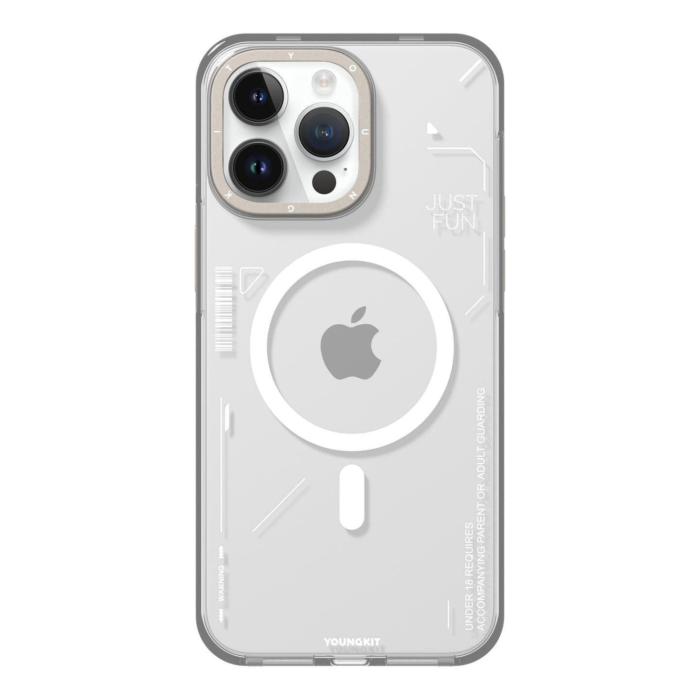 کاور یانگ کیت مدل Removable Crystal Non Yellowing — تصویر ۲