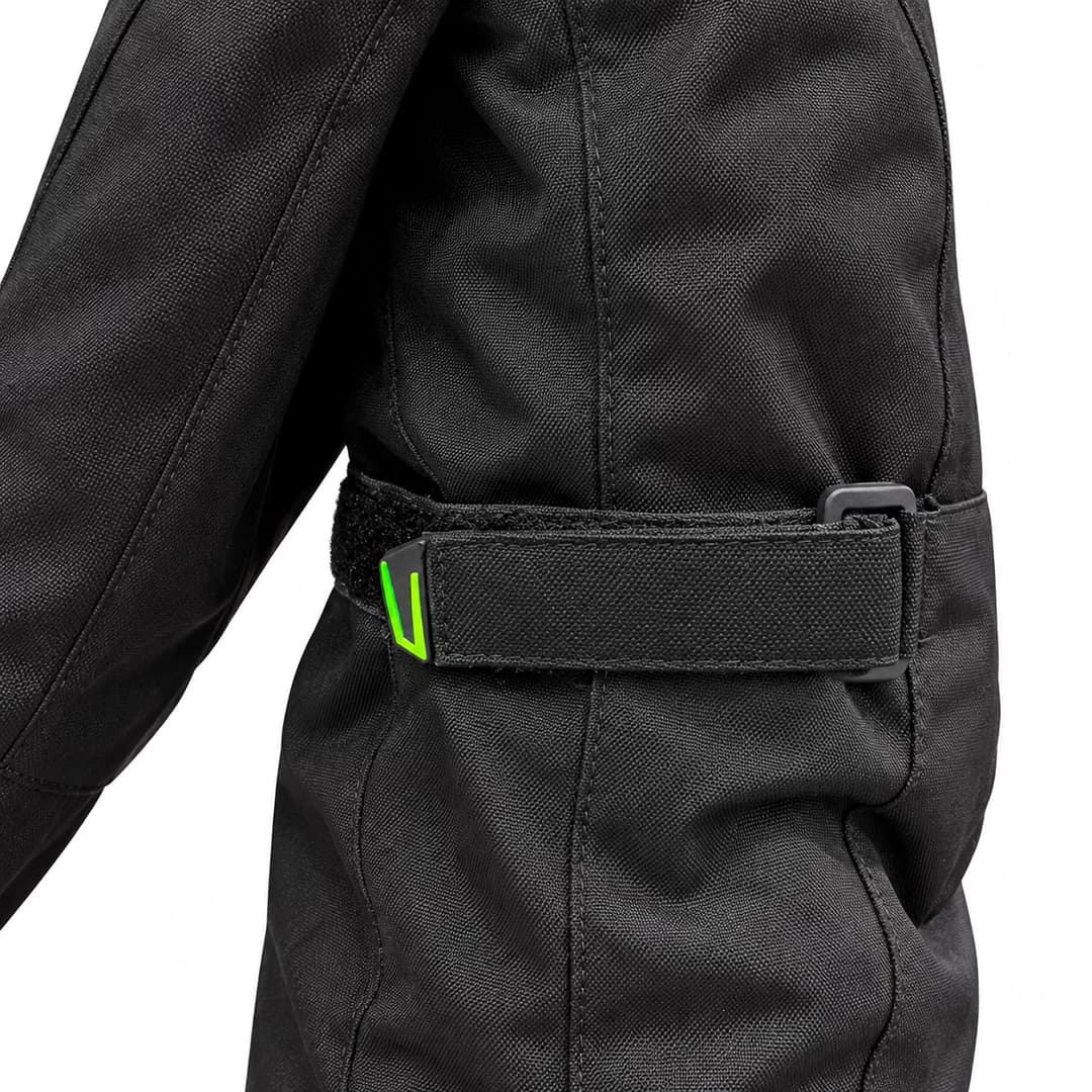 کاپشن چهارفصل موتورسواری استیت مدل تورینگ کیو BLACK GREEN — تصویر ۷