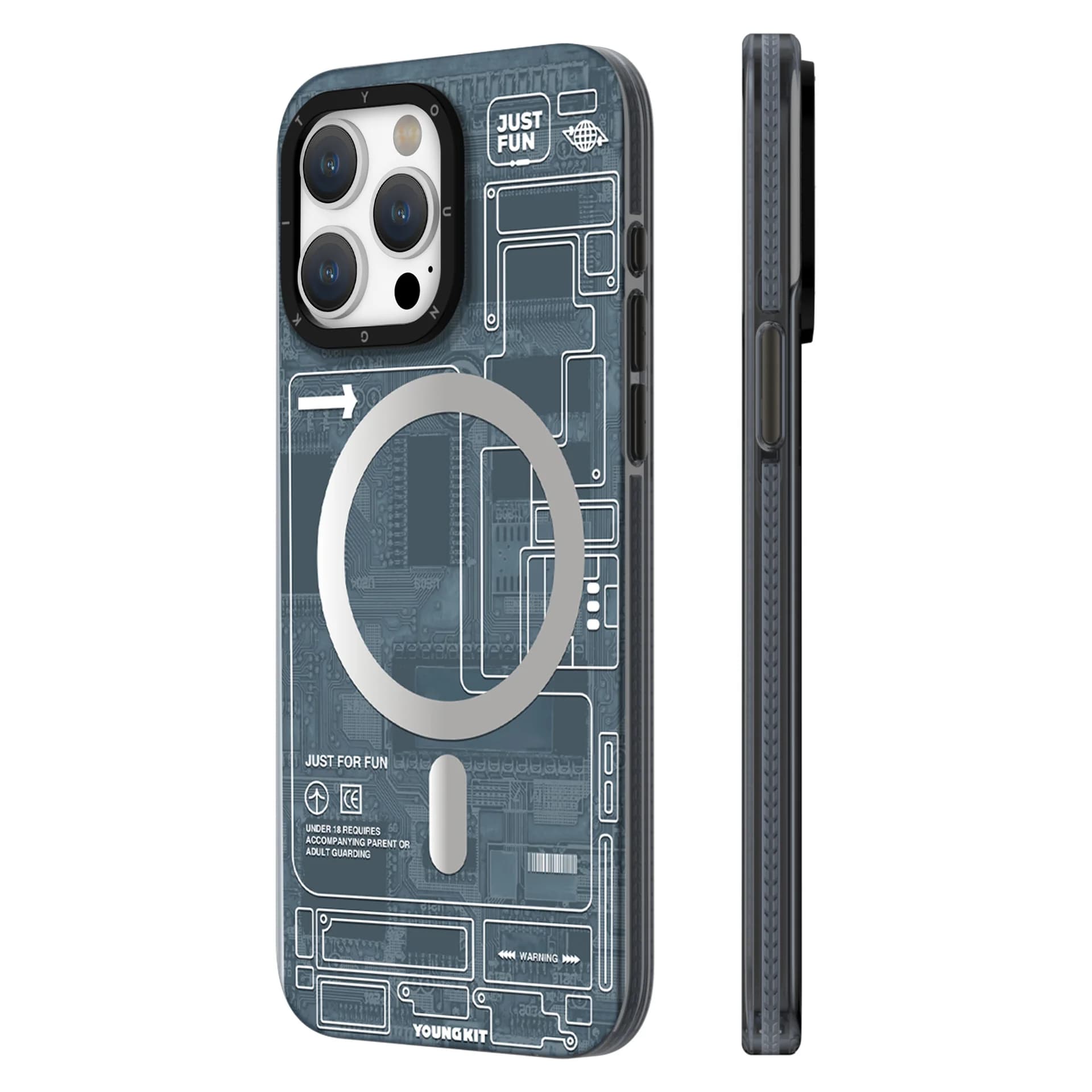 کاور یانگ کیت مدل Futuristic Circuit Board — تصویر ۴