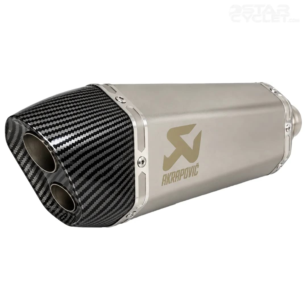 اگزوز آکراپوویچ مدل6گوش 2 لول SILVER CARBON — تصویر ۵