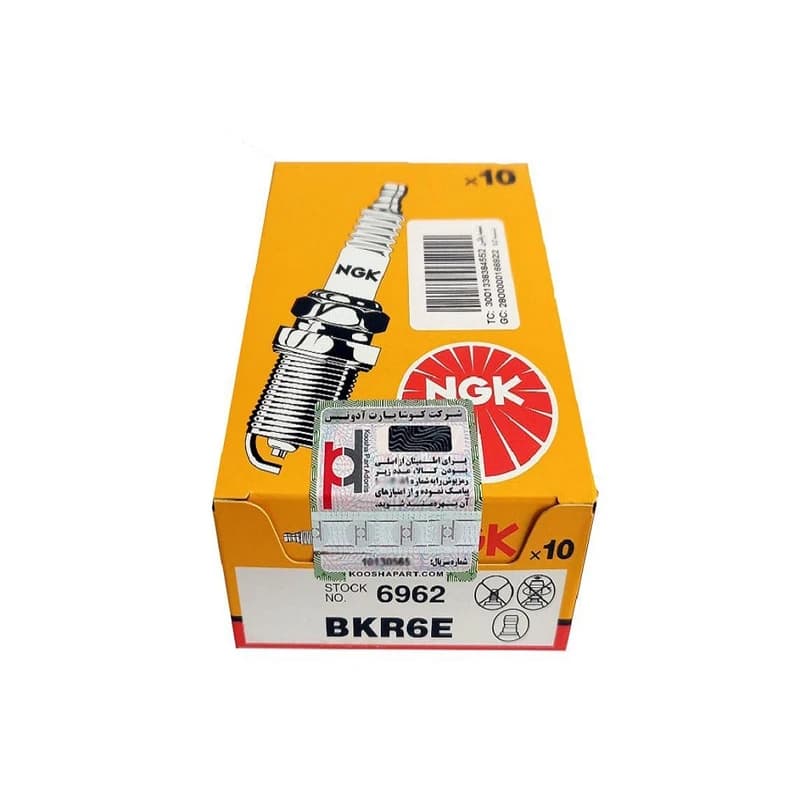 شمع تک پلاتین ان جی کا کد BKR6E 6962 اصلی با کیفیت عالی — تصویر ۲