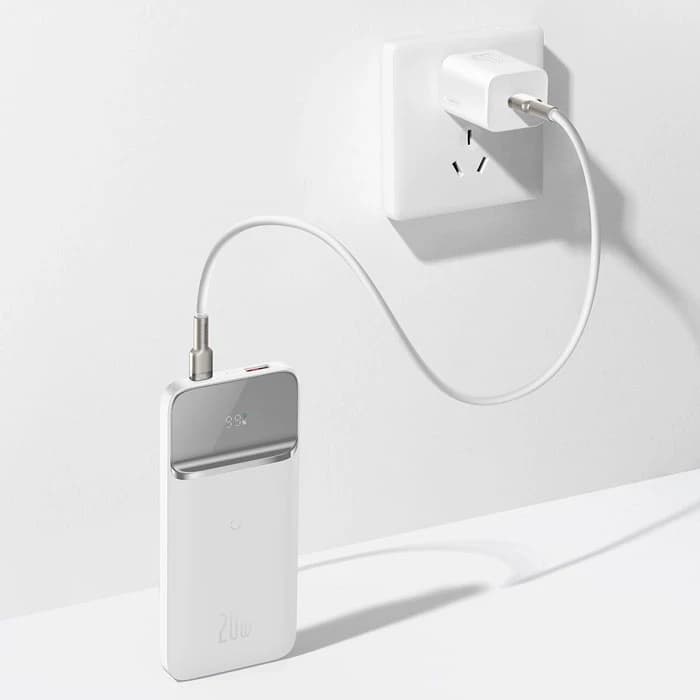 پاوربانک بیسوس مدل PPMT-02 ظرفیت 10000 میلی آمپر ساعت — تصویر ۳