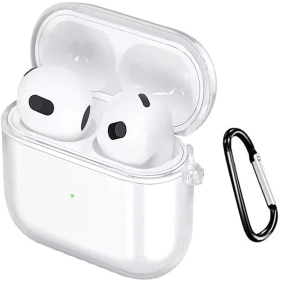 کاور شفاف هندزفری اپل ایرپاد Airpods 4 مدل Shiny