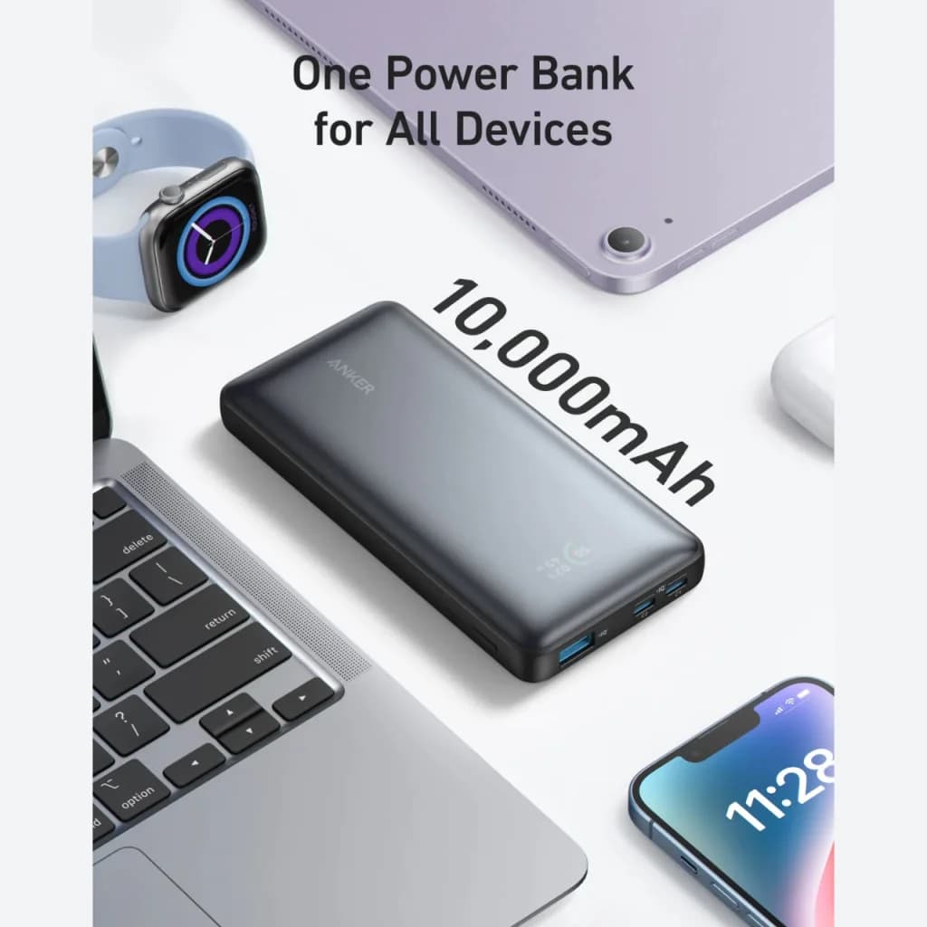 پاوربانک انکر مدل A1249H11 ظرفیت 10000 میلی آمپر ساعت — تصویر ۹