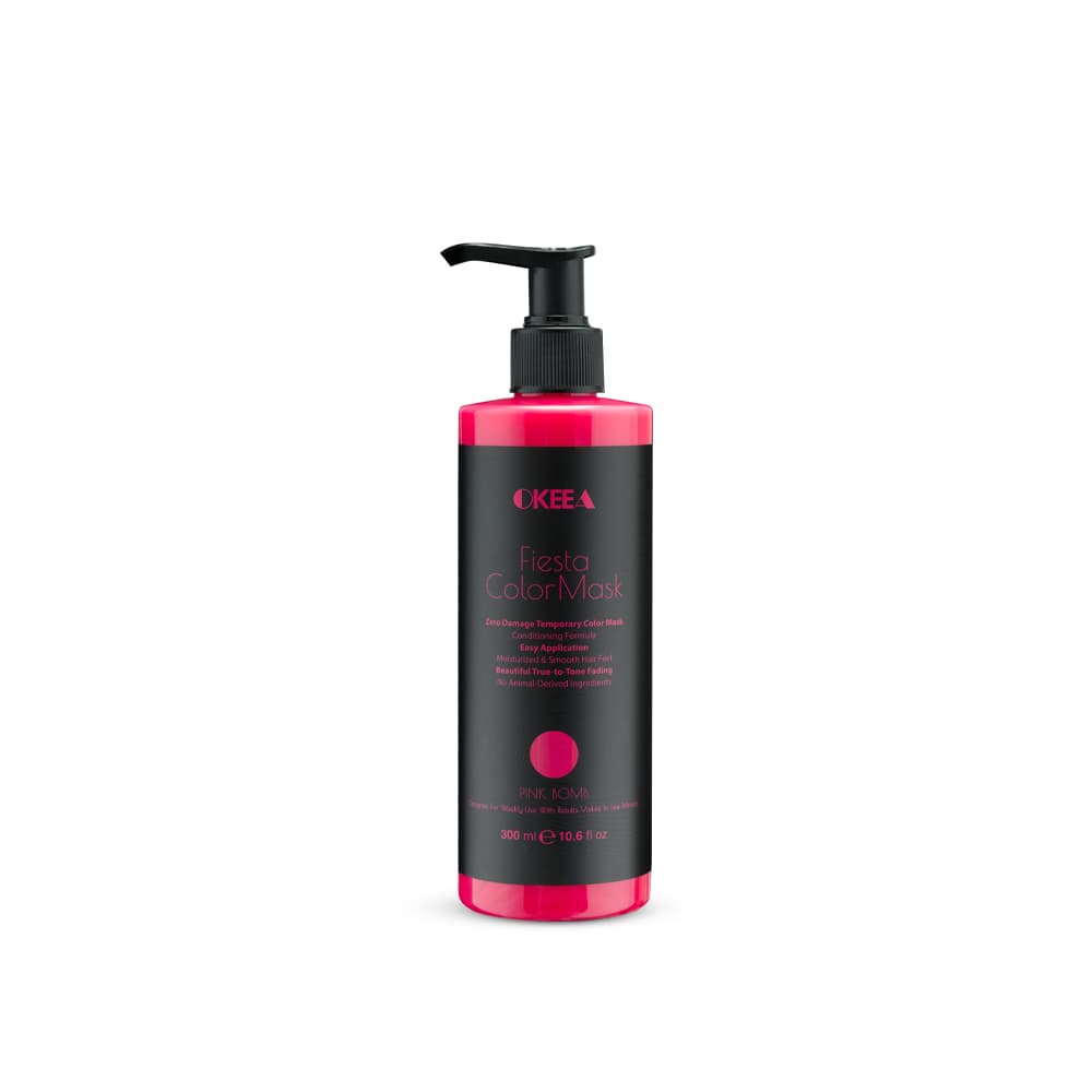 ماسک رنگ بمب صورتی Pink Bomb