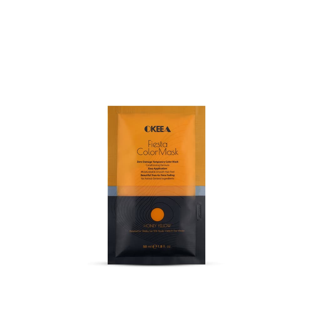 ماسک رنگ زرد عسلی Honey Yellow — تصویر ۲