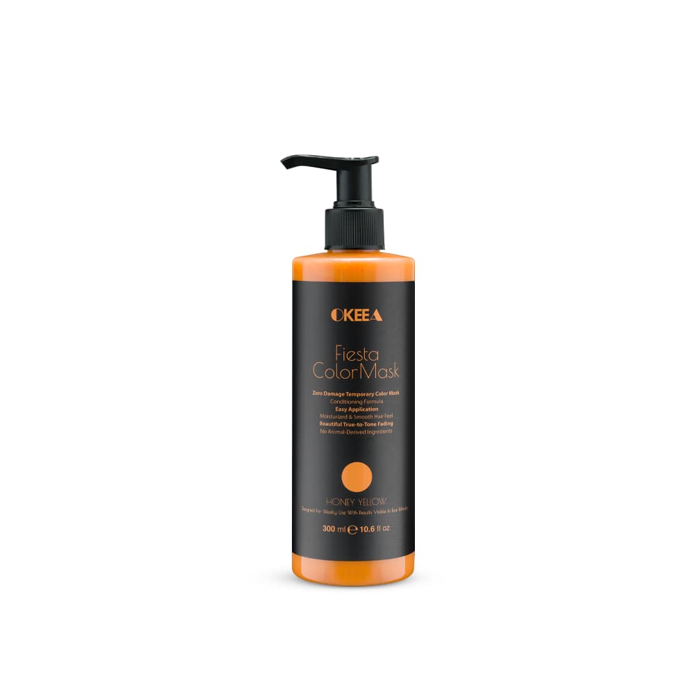 ماسک رنگ زرد عسلی Honey Yellow
