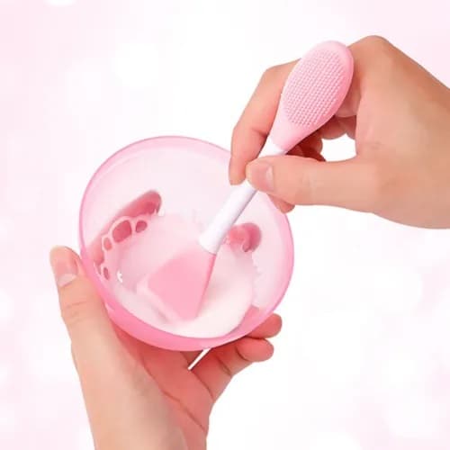 براش ماسک دو طرفه پرزدار (دارای سری ماساژ) — تصویر ۵