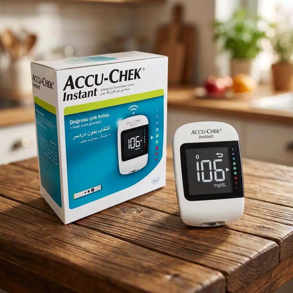 دستگاه قند اکیوچک اینستنت (بدون نوار) – accu-chek instant glucometer — تصویر ۵