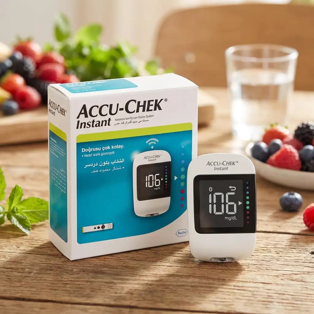 دستگاه قند اکیوچک اینستنت (بدون نوار) – accu-chek instant glucometer — تصویر ۲