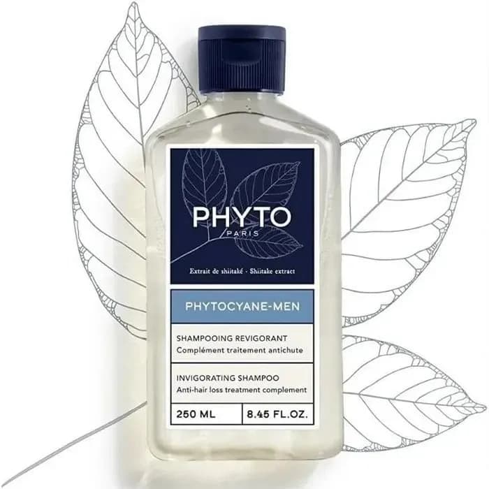 شامپو ضد ریزش فیتو تقویت کننده مو Phytocyane men حجم 250 میل — تصویر ۷