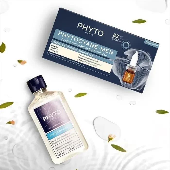 شامپو ضد ریزش فیتو تقویت کننده مو Phytocyane men حجم 250 میل — تصویر ۱۰