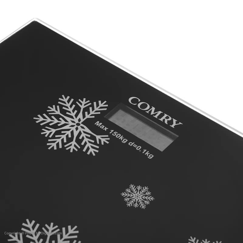 ترازو دیجیتال کمری comry مدل برفی (Snow-01) — تصویر ۴