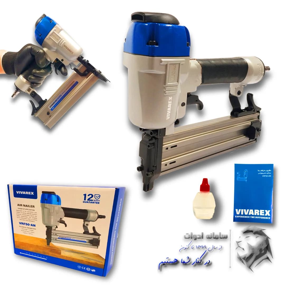 میخکوب بادی صنعتی ویوارکس اصل مدل ASF-1050
