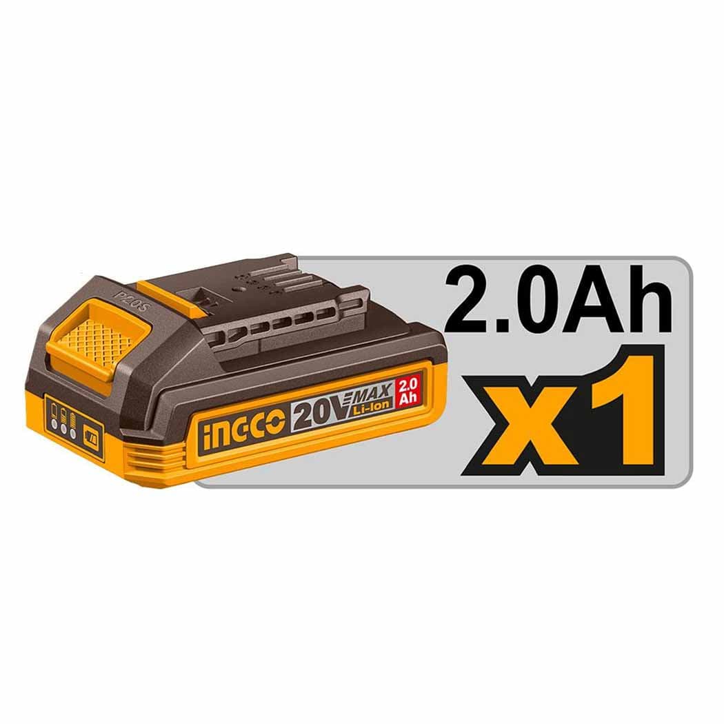 بلوور شارژی 20 ولت اینکو مدل CABLI20781 — تصویر ۴