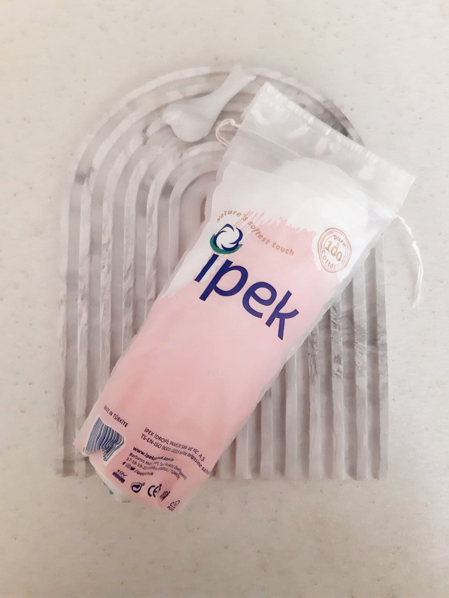 پد آرایش پاک کن ایپک IPEK COTTON PADS — تصویر ۲