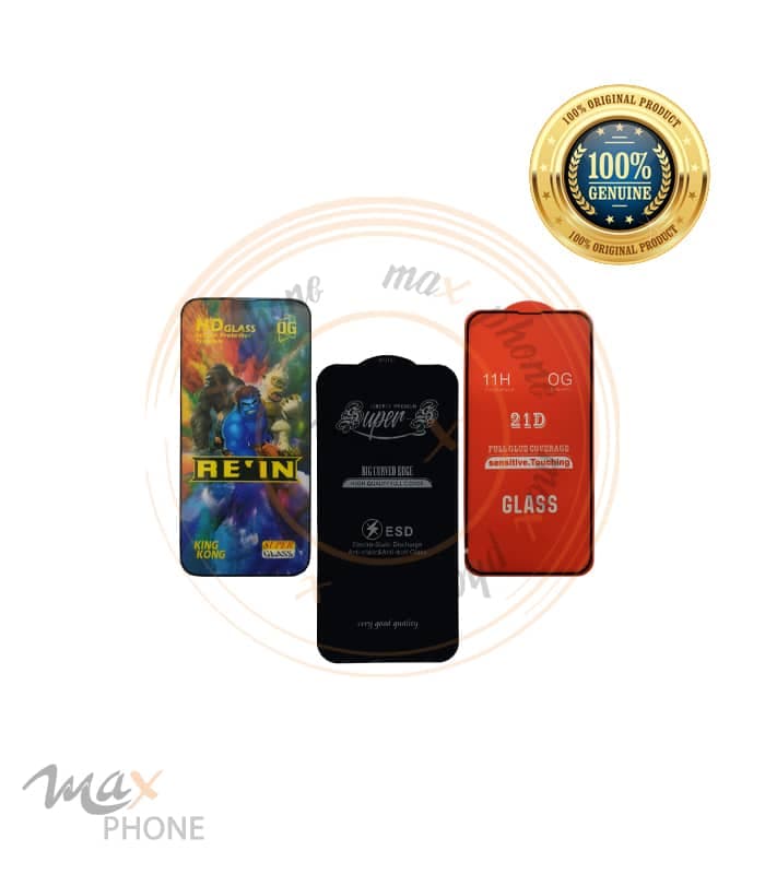 گلس محافظ شیشه ایی آیفون iPhone XR Tempered Glass Screen Protector | XR — تصویر ۲