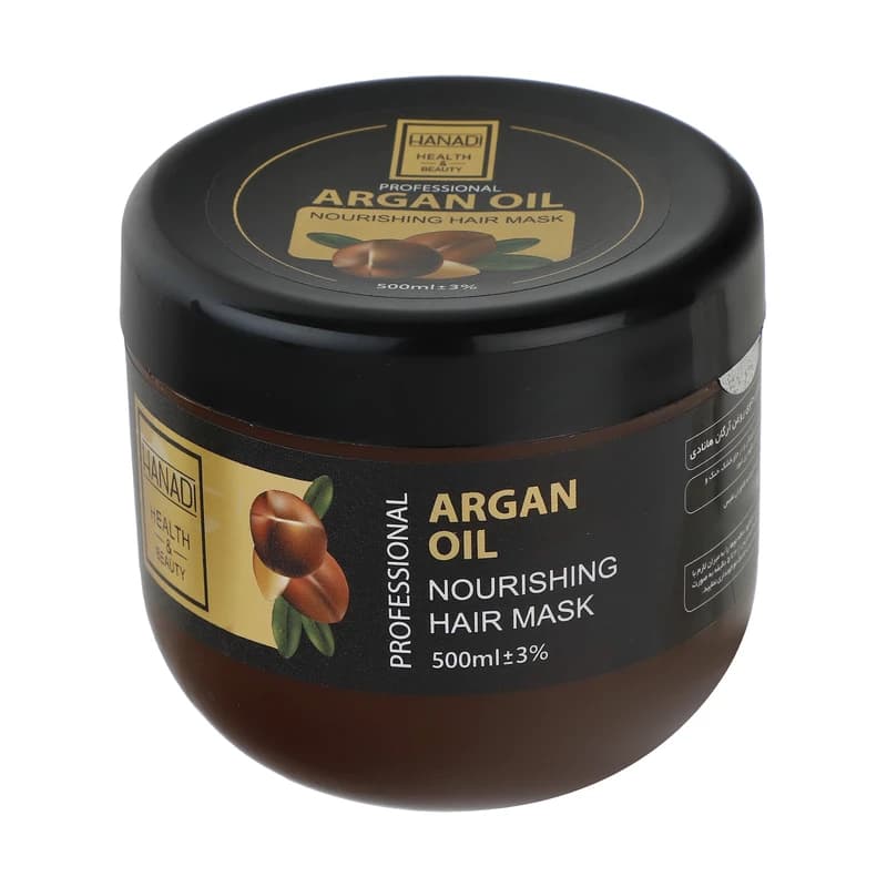ماسک مو هانادی مدل Argan Oil حجم 500 میلی لیتر