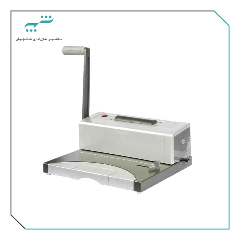 دستگاه صحافی فنرزن فلزی مورب مدل Qtech 9027A