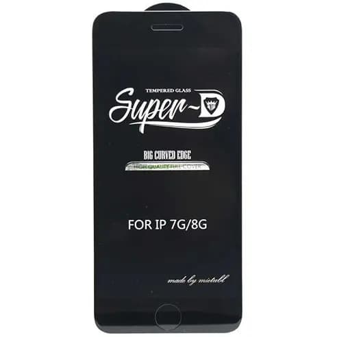 گلس محافظ صفحه نمایش فول Super D آیفون مدل iPhone 7/8