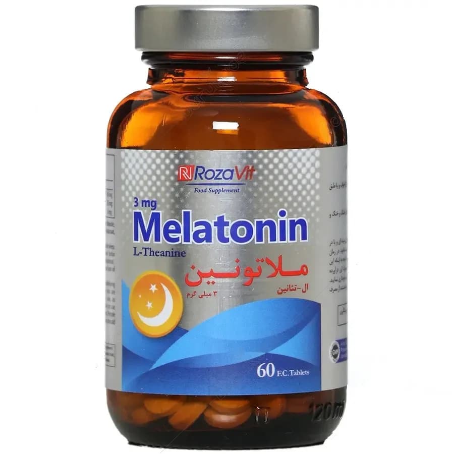 قرص ملاتونین رزاویت بسته 60 عددی — تصویر ۷