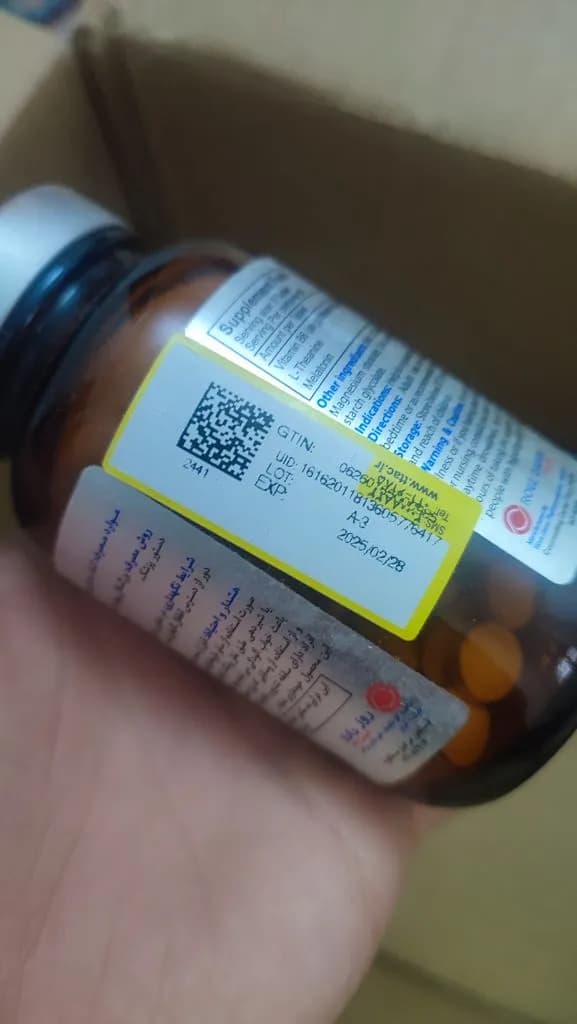 قرص ملاتونین رزاویت بسته 60 عددی — تصویر ۸