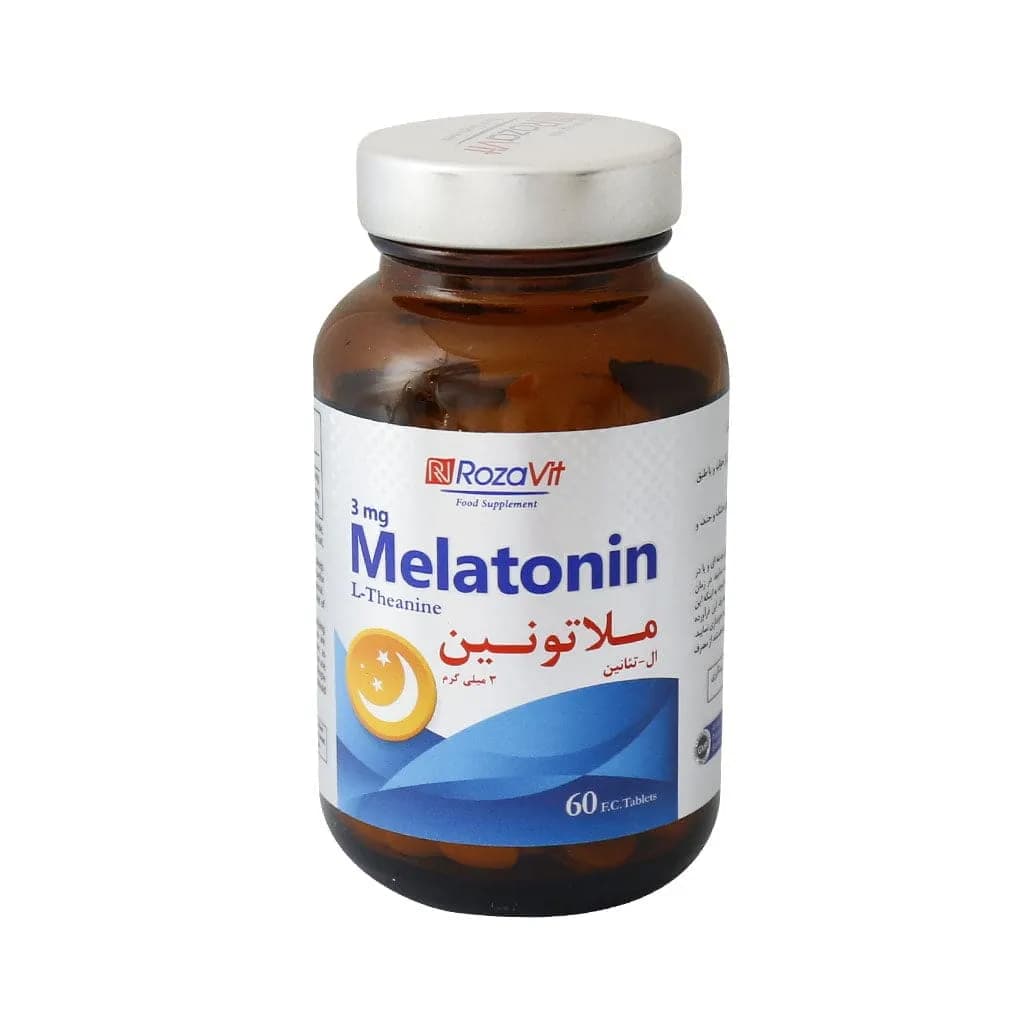 قرص ملاتونین رزاویت بسته 60 عددی — تصویر ۵
