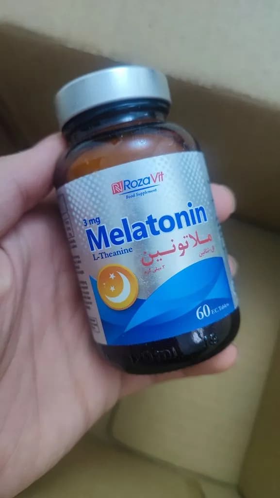 قرص ملاتونین رزاویت بسته 60 عددی — تصویر ۶