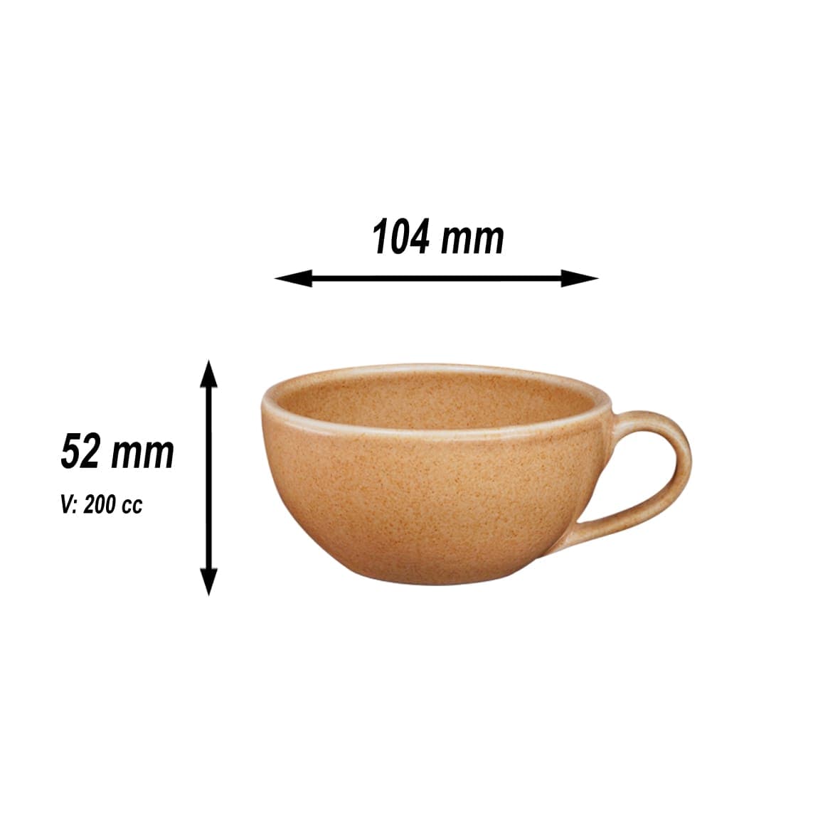 سرویس چینی کاپوچینو خوری ۱۲ پارچه کرم — تصویر ۲