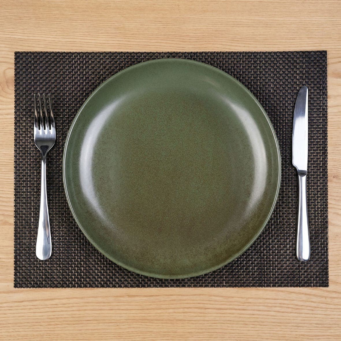پیش دستی چینی کرایس یشمی پوینت کالر — تصویر ۳