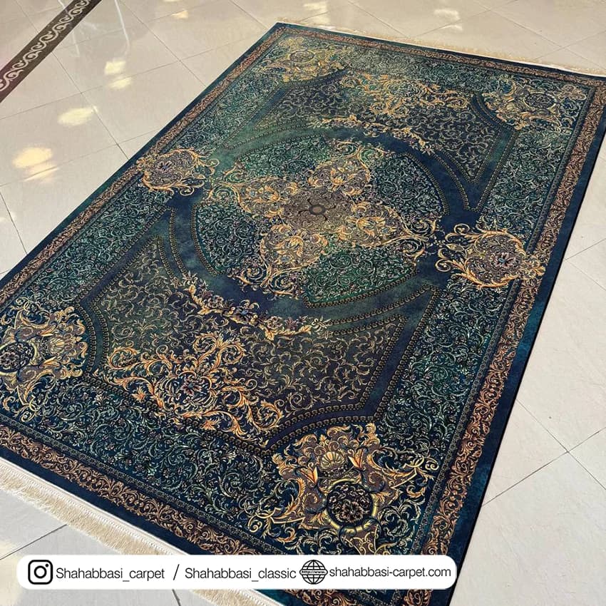 فرش ماشینی ونوس کد 1200205 کله غازی — تصویر ۶