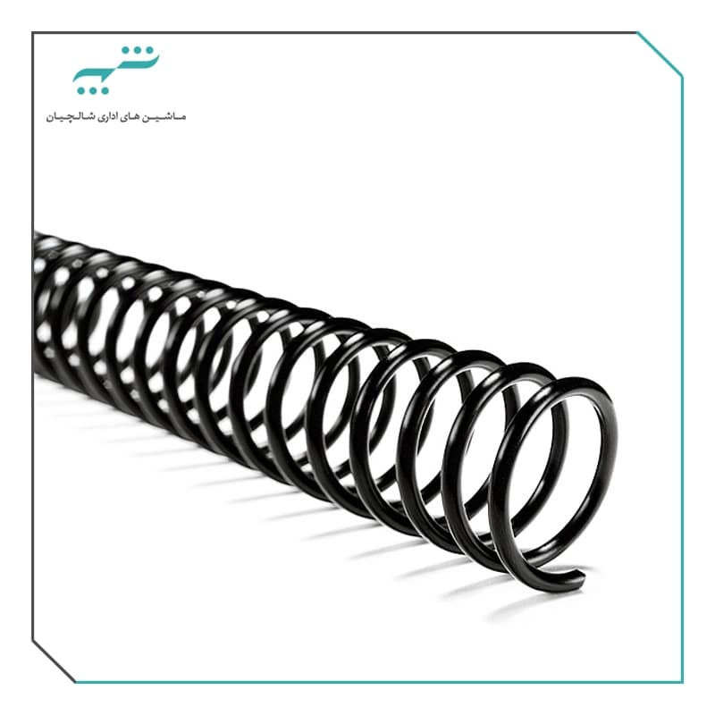 فنر فلزی مورب (مارپيچ) سايز 8 بسته 300 عددی