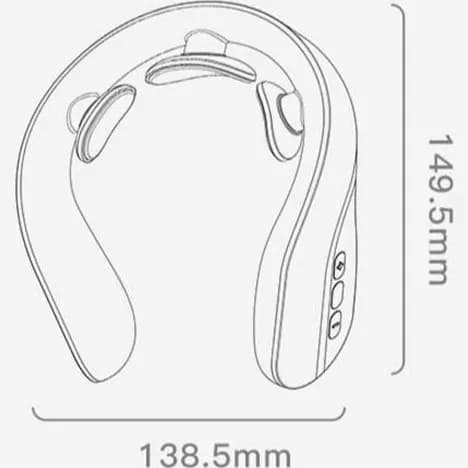 ماساژور گردن شیائومی Jeeback G20 Neck — تصویر ۳