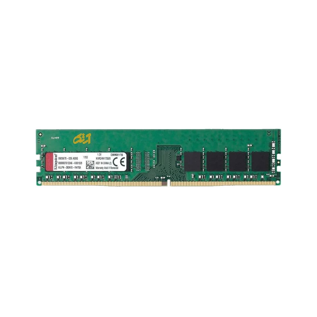 رم کامپیوتر کینگستون RAM KINGSTON 8GB 2400MHz KVR24N17S8/8 — تصویر ۳