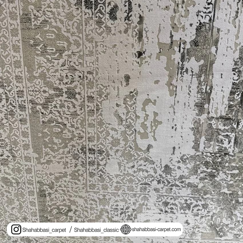 فرش دیبا کد 1500122 نقره ای — تصویر ۸