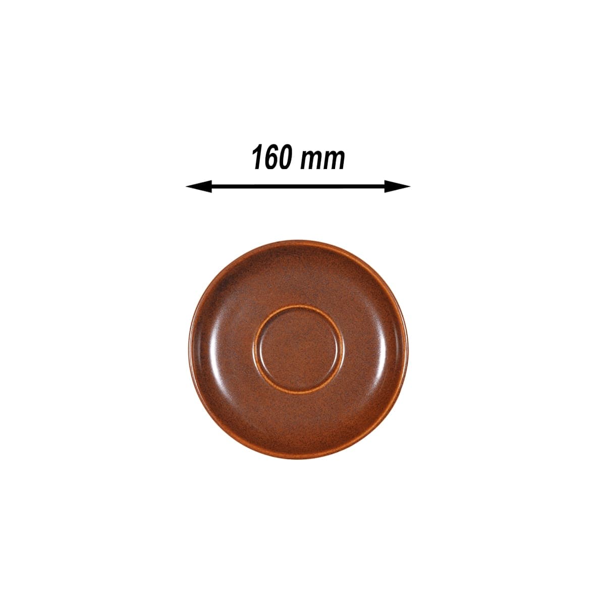 سرویس چینی کاپوچینو خوری 12 پارچه قهوه‌ای پوینت کالر — تصویر ۷