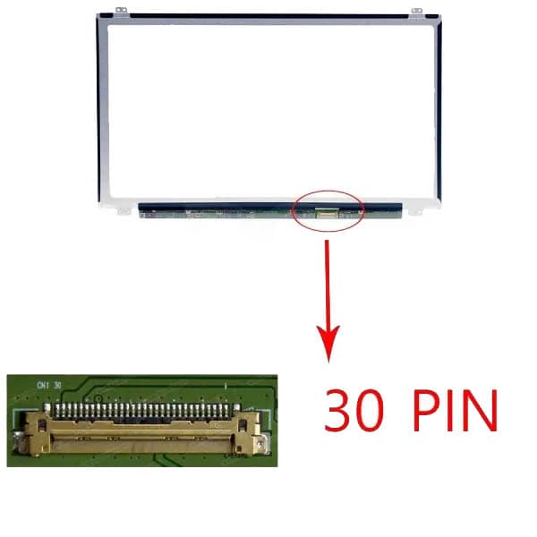 ال‌ سی‌ دی صفحه نمایش لپ‌ تاپ LENOVO IdeaPad 300 / IP300 پانزده اینچ کیفیت HD — تصویر ۸