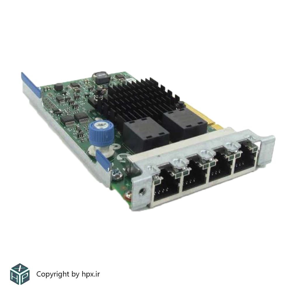 کارت شبکه HPE Ethernet 1Gb 4-Port 366FLR Adapter