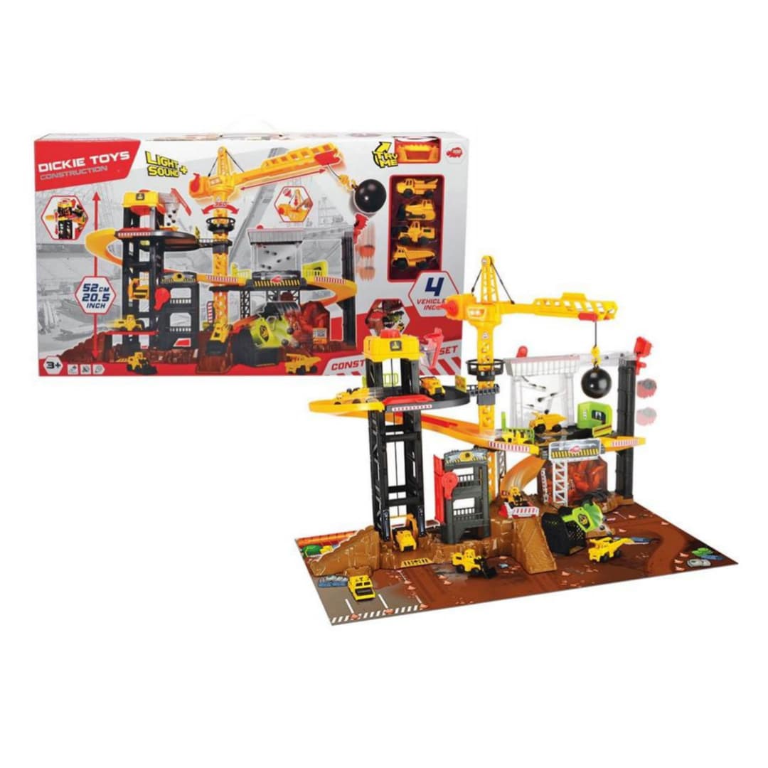 ست بازی ساخت و ساز عمرانی Dickie Toys