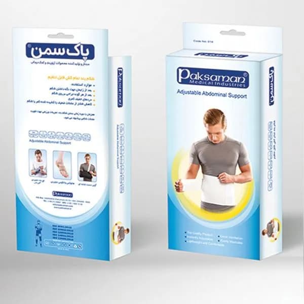 شکم بند طبی تمام کش پس از جراحی پاک سمن 014 — تصویر ۲