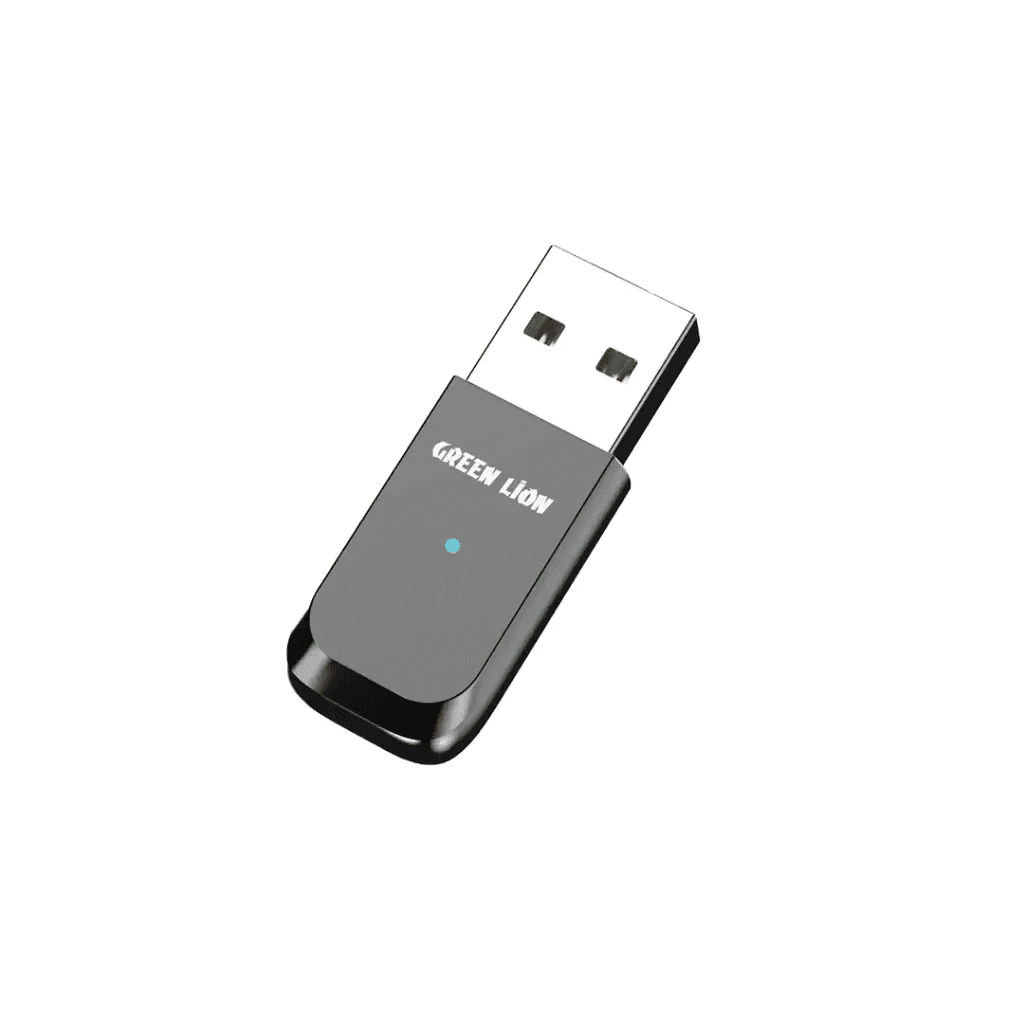 دانگل بلوتوث گرین لاین Green Lion Zinc Alloy Shell Bluetooth Adapter GNBLTADAPBK