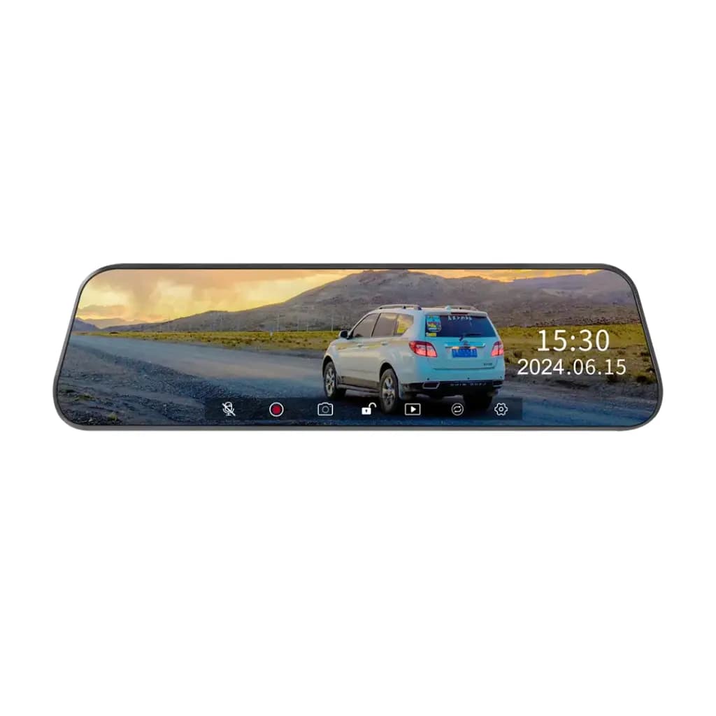 دوربین ثبت وقایع خودرو پرودو Porodo Mirror Camera Full HD Recording PD-LFST086 — تصویر ۳