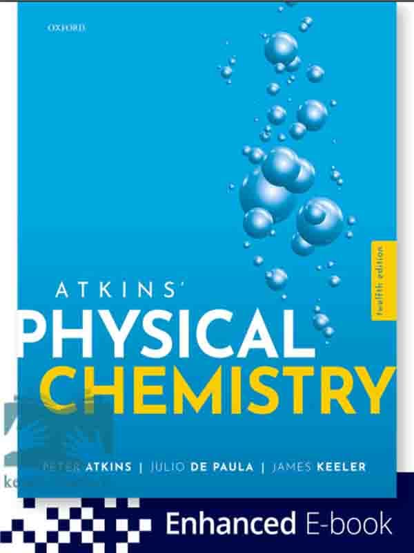 کتاب شیمی فیزیک اتکینز(ویراست12)(Atkins’ Physical Chemistry) — تصویر ۲