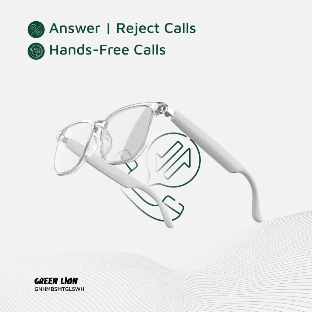 عینک هوشمند گرین لاین Green Lion Hamburg Smart Glasses GNHMBSMTGLS — تصویر ۳