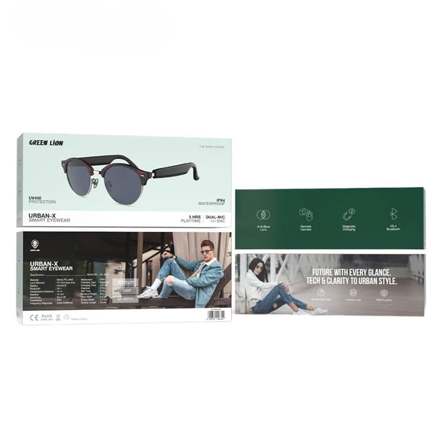 عینک هوشمند گرین لاین Green Lion Urban-X Smart Glasses — تصویر ۴