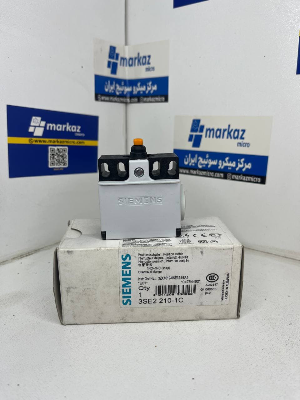 لیمیت سوئیچ 3SE2210-1C زیمنس — تصویر ۲