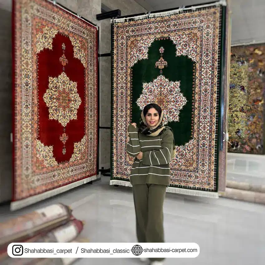 فرش ماشینی افرا کد 7000101 لاکی — تصویر ۱۰
