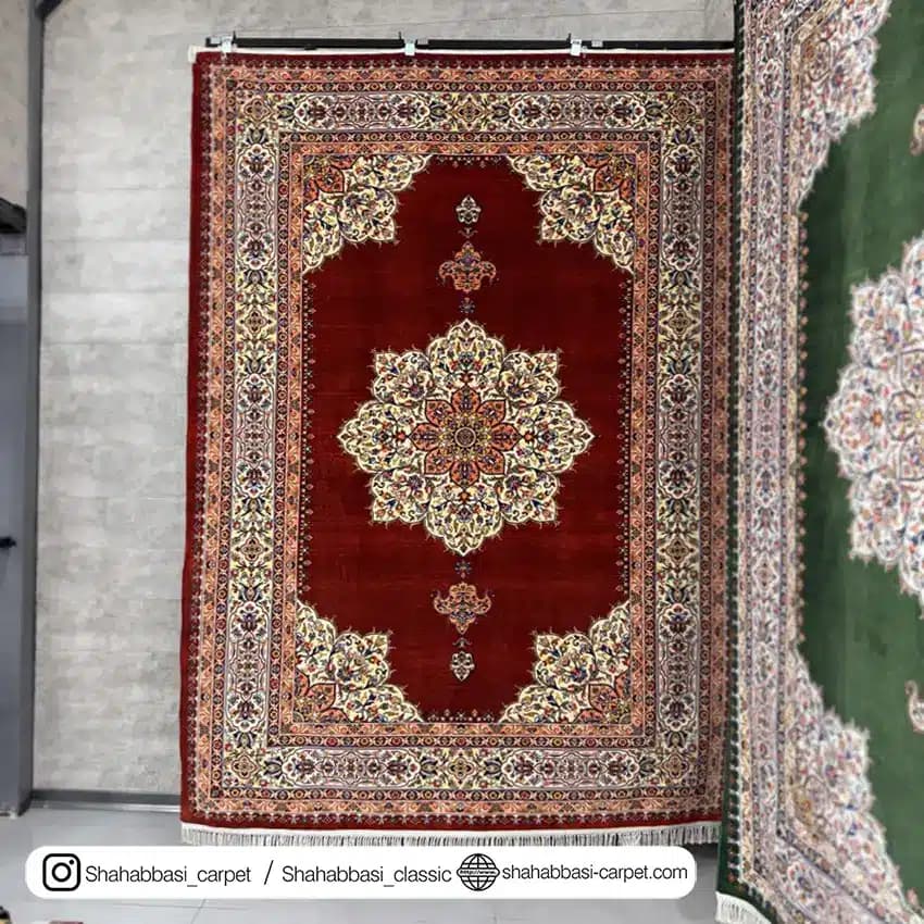 فرش ماشینی افرا کد 7000101 لاکی — تصویر ۷