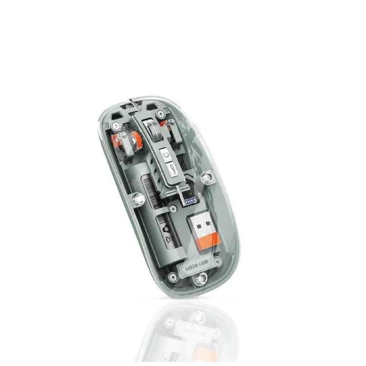 ماوس شفاف گرین لاین Green Lion Transparent Mouse 2 GNTRAMOUS2 — تصویر ۸