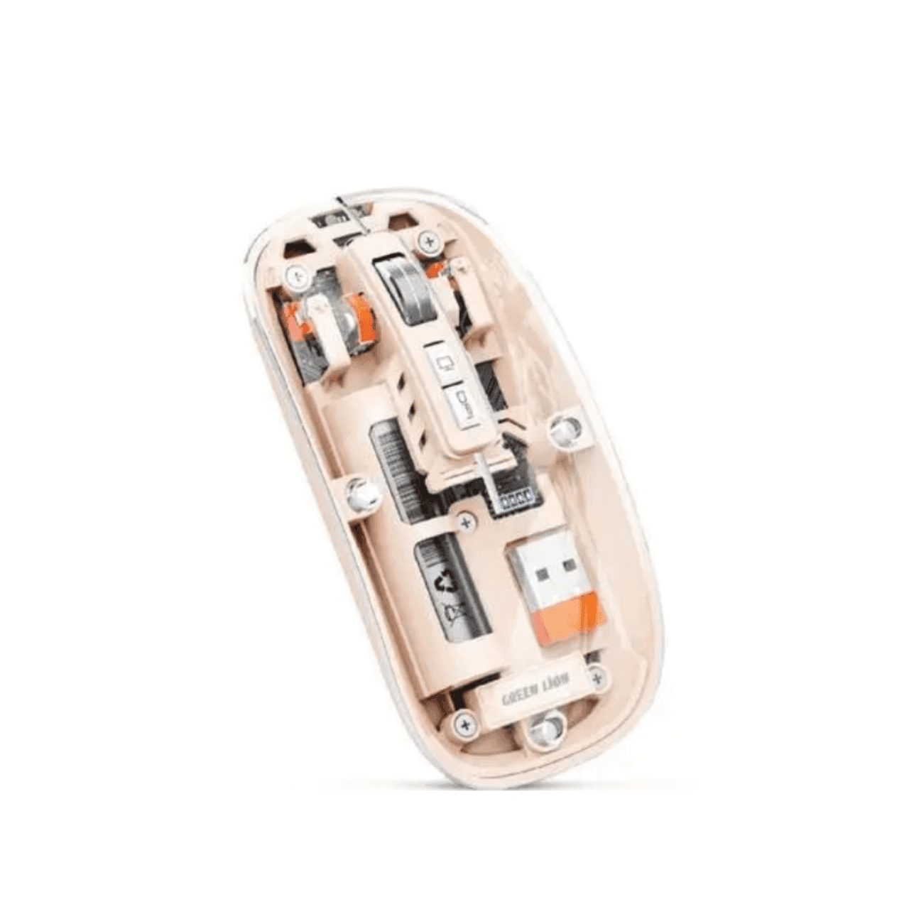 ماوس شفاف گرین لاین Green Lion Transparent Mouse 2 GNTRAMOUS2 — تصویر ۲